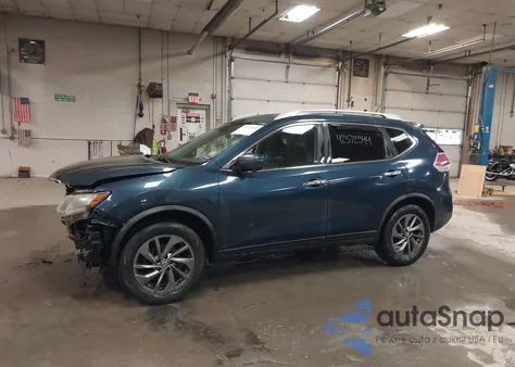 2016 Nissan Rogue Sl из США, поврежденный, VIN KNMAT2MV5GP670433